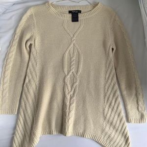 Style & co beige sweater